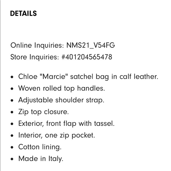 Chloe Marcie Medium Satchel Bag in Cashmere Grey - Picture 14 of 15